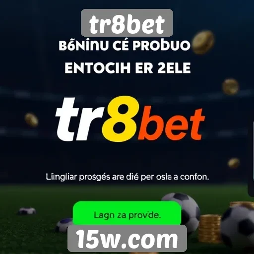 promoções e bônus atraentes no tr8bet
