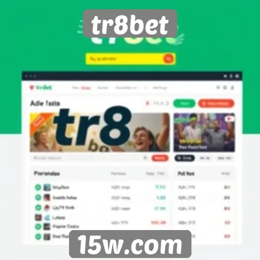 navegação intuitiva no site tr8bet