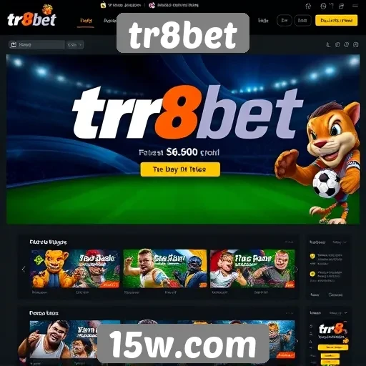 Usabilidade da interface do site tr8bet